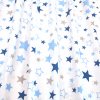 bavlněná látka - modré hvězdy