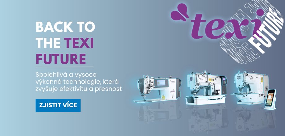 Průmyslové šicí stroje Texi Future