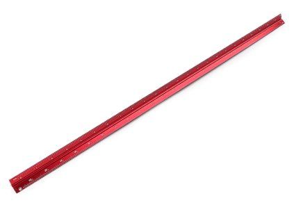 Tříhranné hliníkové pravítko délka 60 cm