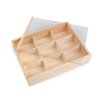 9704 2 dreveny box organizer s posuvnym vekom