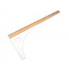 Krajčírsky príložník dĺžka 60 cm, 80 cm 730097 (Dĺžka 60 cm)