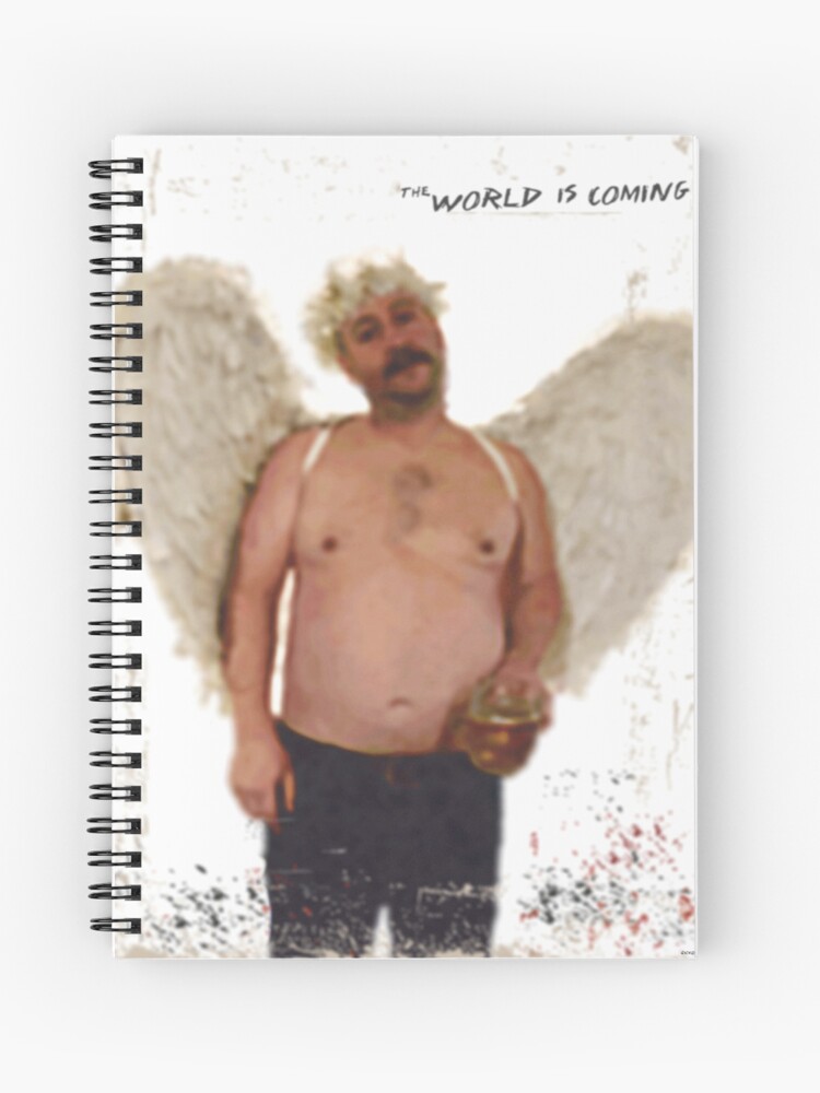 Sicko Manifesto - spiral notebook - beer angel