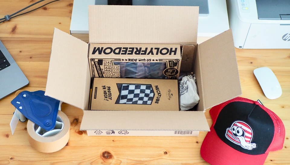 Baliaci materiál v SIDE ROAD MotorShope