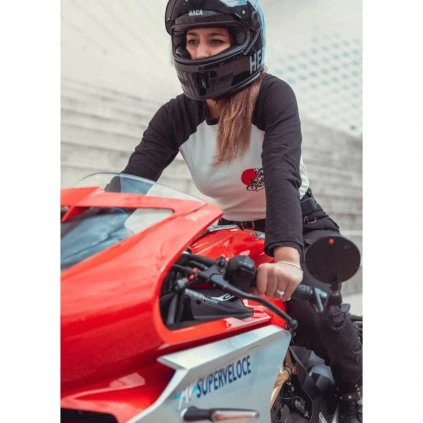 Dámske tričko Wildust Sisters - BASEBALL TEE REBEL