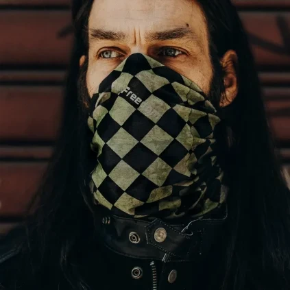 Multifunkčný nákrčník Holyfreedom - BULLIT GREEN 01