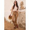 damske nohavice wildust sisters cargo overland mustard 08
