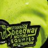 Moto bunda Holyfreedom - ZERO VISION, detail nášivky s logom