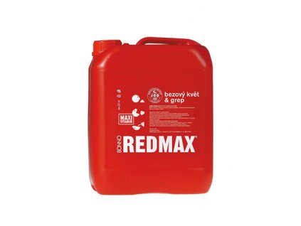 Sirup - nápojový koncentrát Redmax Bezový květ & grep - 5 litrů