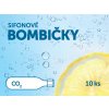 Sifonové bombičky SIFOS 8 gr CO2 plnitelné - 10 ks - komplet