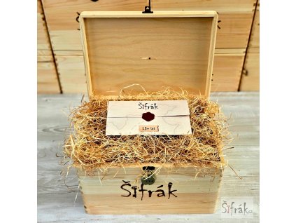 Dárková truhla - Šifra na míru