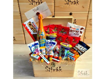 Dárková truhla - Šifra vydařené párty