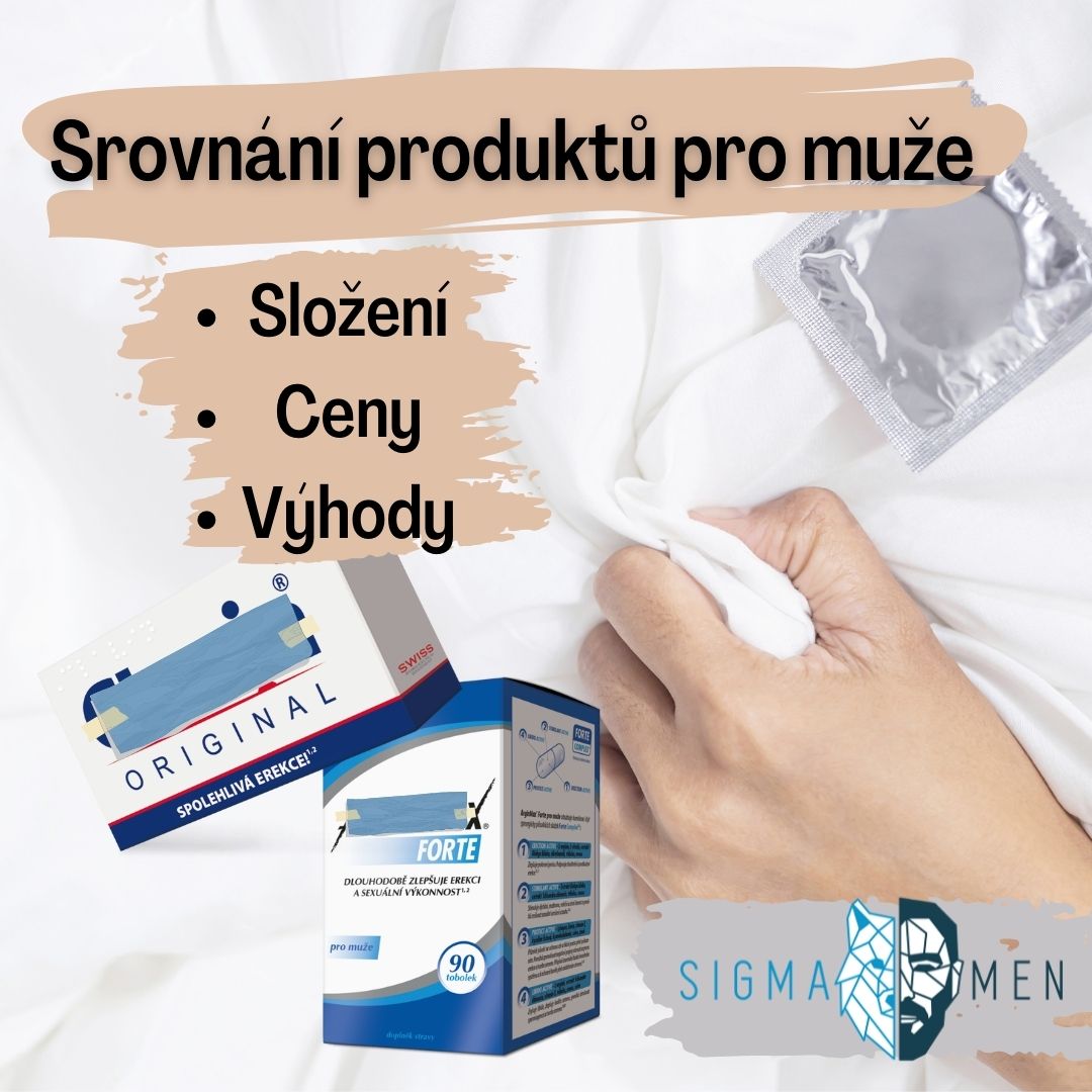 Srovnání produktů pro muže