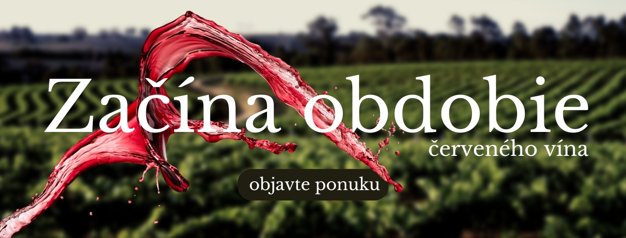 červené vína