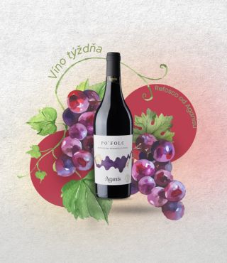 Tento týždeň vám predstavujeme Refosco z vinárstva Aganis. Toto červené víno vás očarí svojou ovocnou chuťou, kde sa...