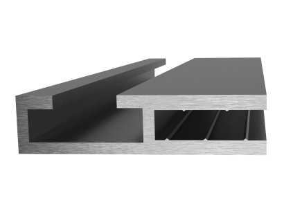 TX PROFIL | 34x08 mm | 6,1m | elox