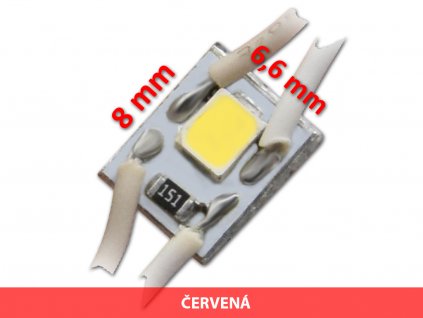 signled mikro mini led modul cervena
