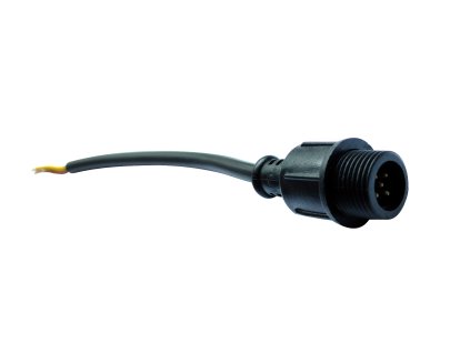 RGBW kabel s konektorem - vidlice | 20cm | černý