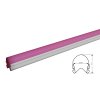 Neon silikonový profil | 6mm | růžová