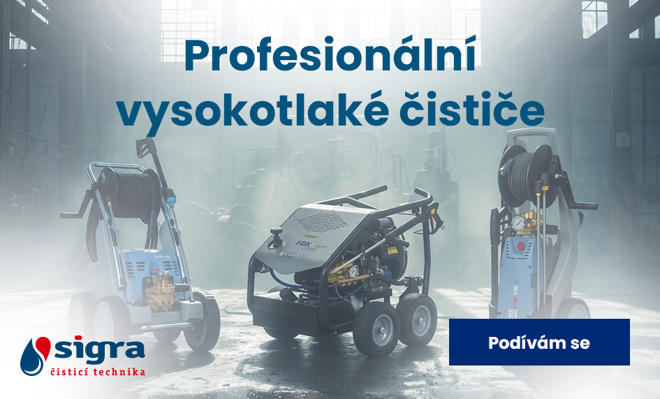 Profesionální vysokotlaké čističe