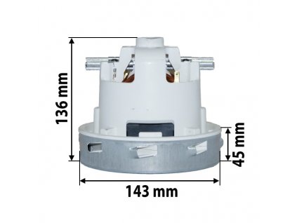 Sací motor turbína Domel 1200W/230V, 136x143x45 pro vysavače