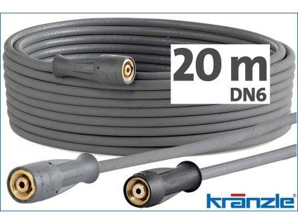 Kränzle hadice šedá potravinářská 20m 434163
