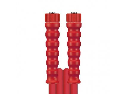 Tlaková hadice DN8 koncovky M22M22 315 bar 1SN do 150°C 10 m červená