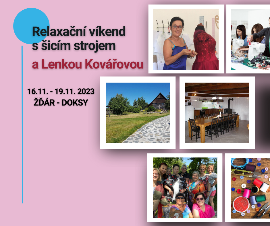 Sbíráme přihlášky na další relaxačně šicí víkend!