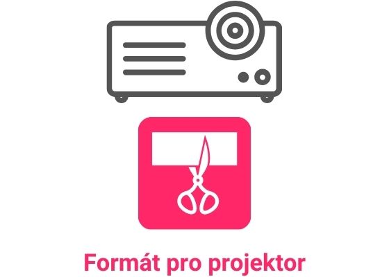 Střihy pro projektor