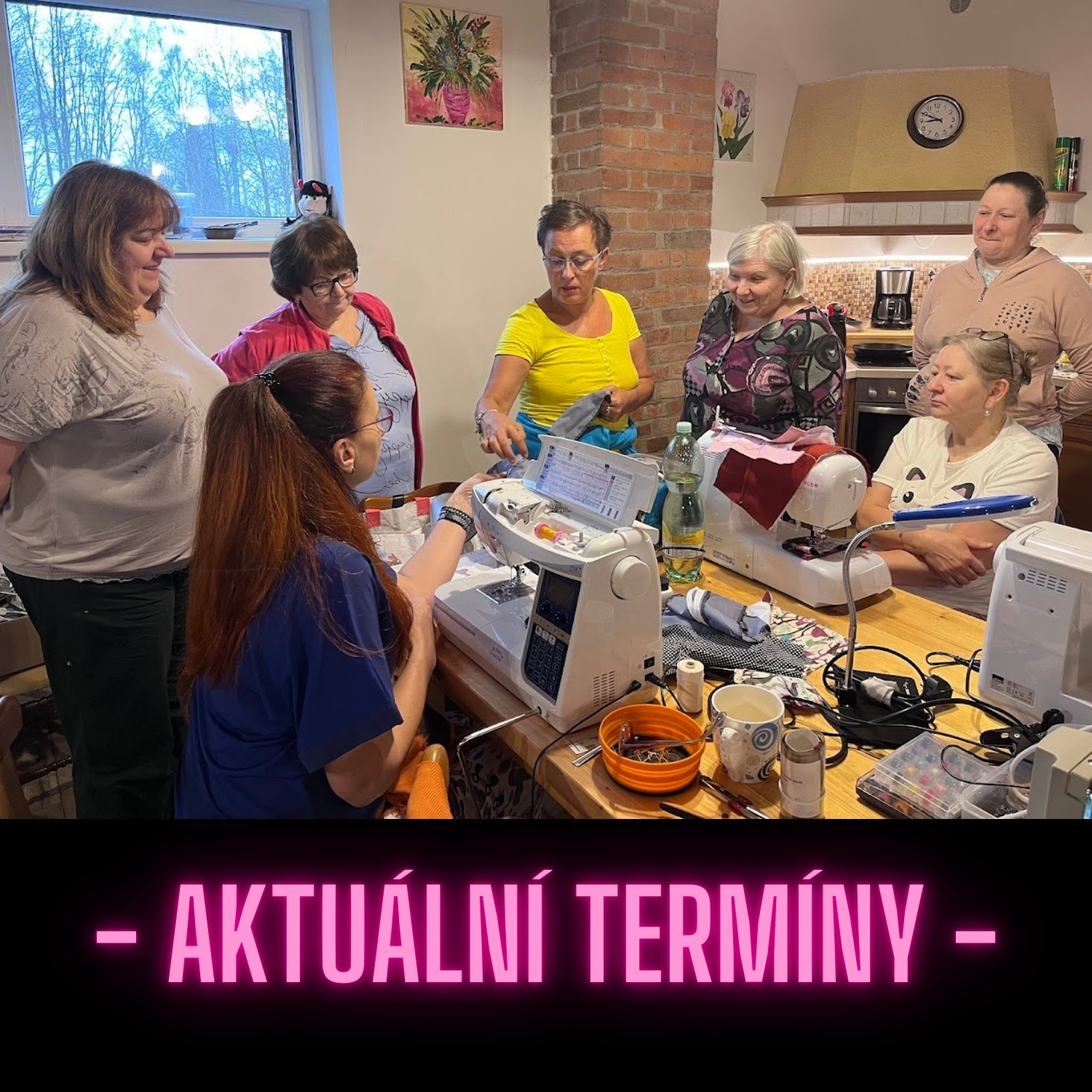 Aktuální termíny relaxačně šicích víkendů, nepropásni příležitost se připojit!