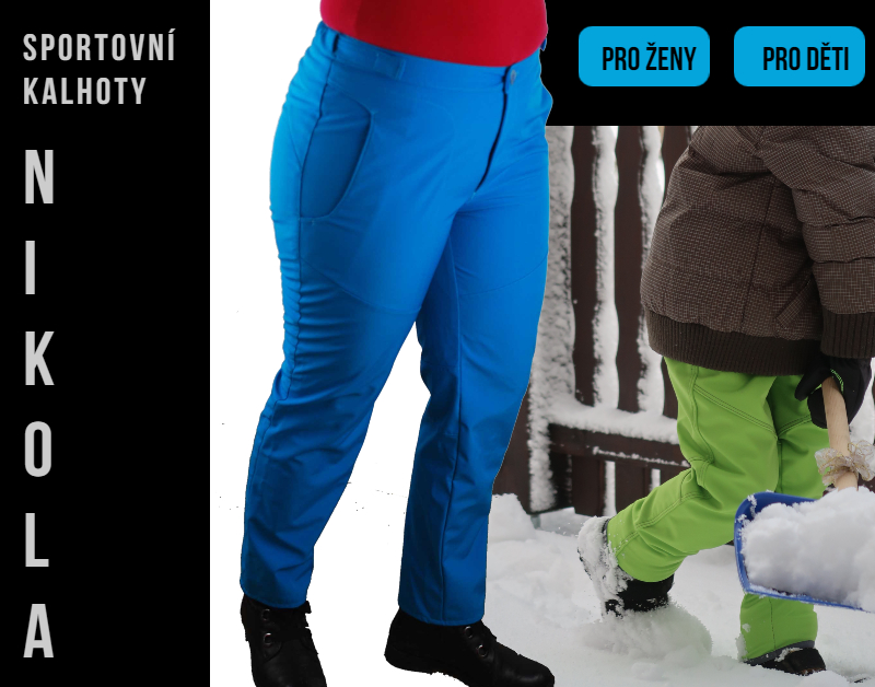 Střih a návod na sportovní kalhoty Nikola (dámské/dětské)