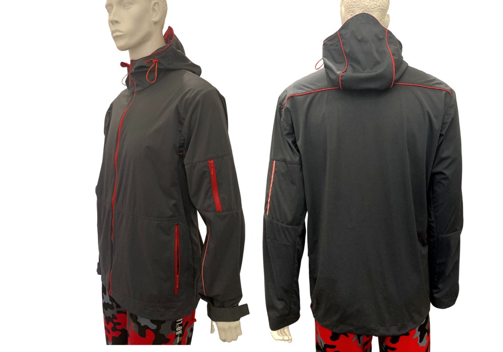 Střih na sportovní bundu pro pány