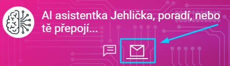 AI asistentka Jehlička poradí nebo tě propojí