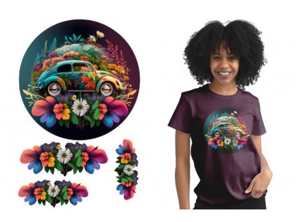 nazehlovacka volkswagen brouk barevny