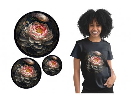 nazehlovacka mandala pivonka svetla