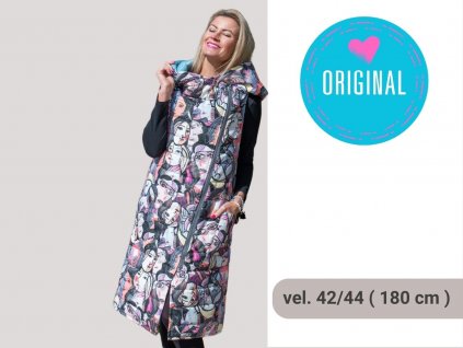 Míla strih na siti damske vesta (2)