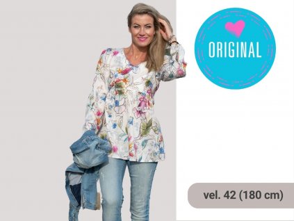 Bedřiška strih na siti damske halenky