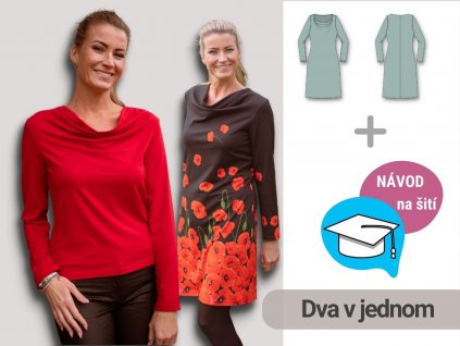 Saty tricko vlaďka strih a navod na siti damske saty a triko