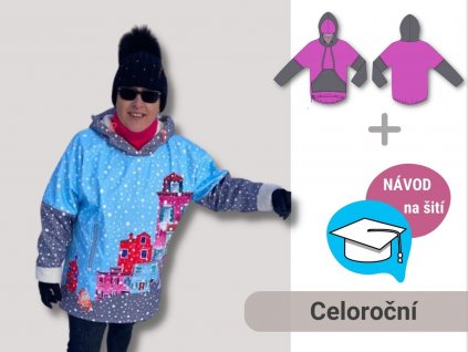 Štěpánka strih a navod na siti damska bunda