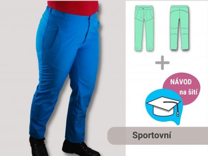 Nikola strih a navod na siti damske kalhoty