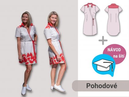 Alena strih a navod na siti damske saty