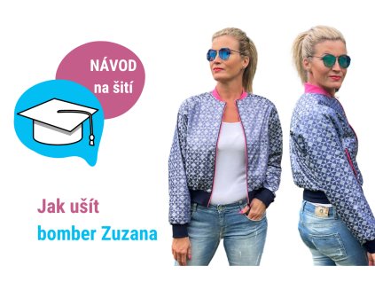 návod na ušití bomber Zuzana