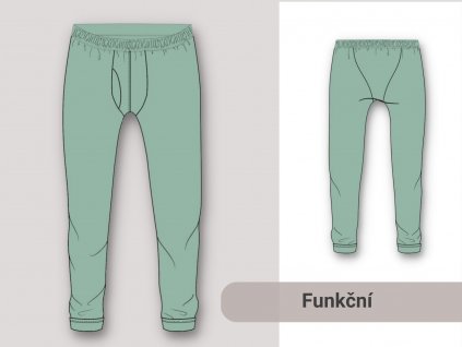 Funkční kalhoty strih na siti panske pradlo