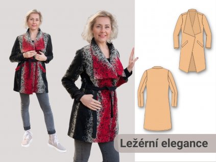 Markéta strih na siti damske cardigan