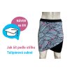 Tulipánová sukně - NÁVOD na šití