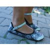 Barefoot balerínky vykrojené - NÁVOD
