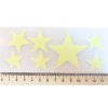 Hvězdičky | Třpytivé/svítící nažehlovačky