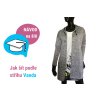 Cardigan Vanda/Regina - NÁVOD na šití