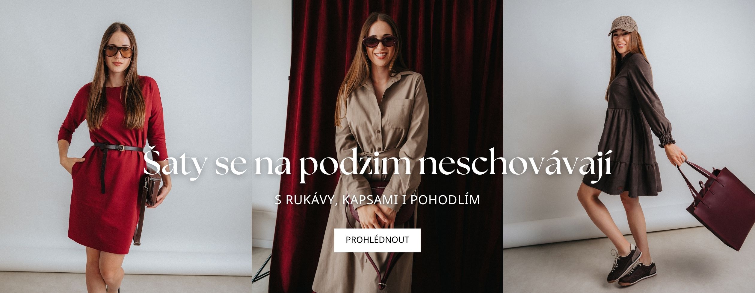 Dámské podzimní šaty