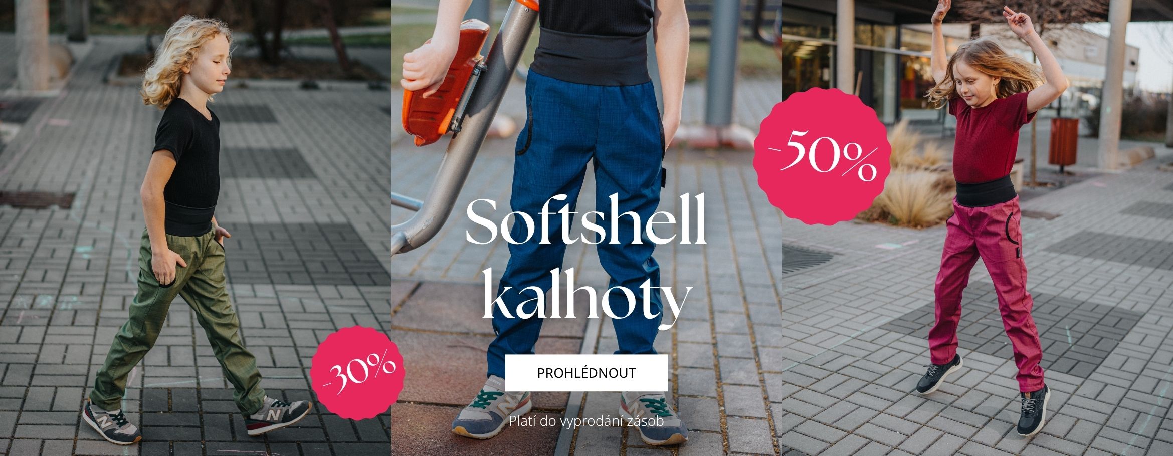 Softshellky až -50%