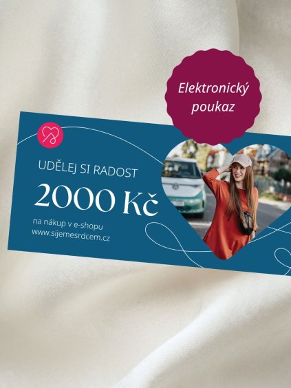Elektronický dárkový poukaz 2000